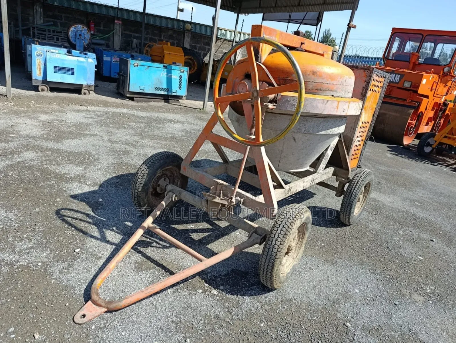 Used Concrete Mixer