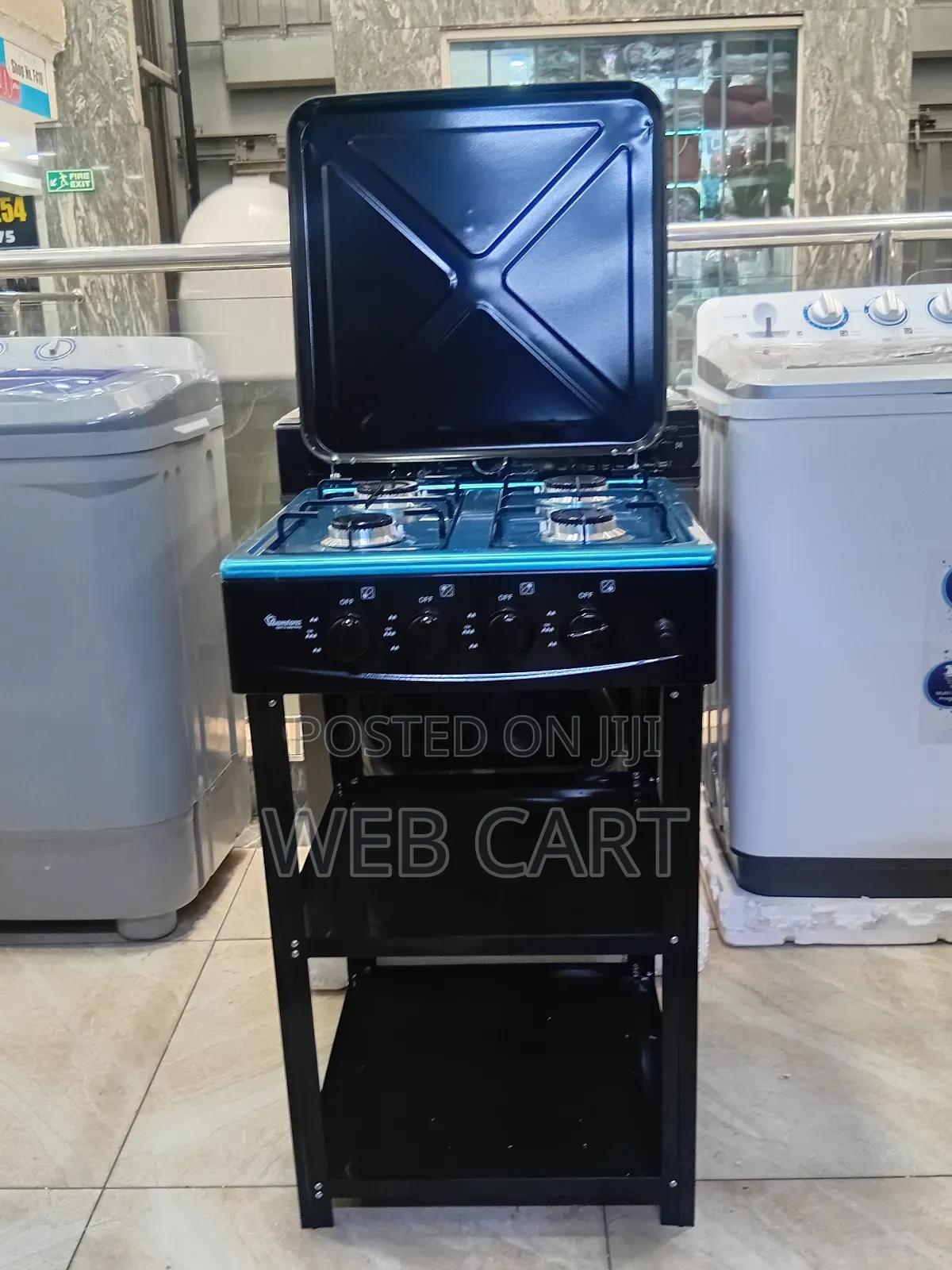 Ramtons Cooker With Stand-Full Gas