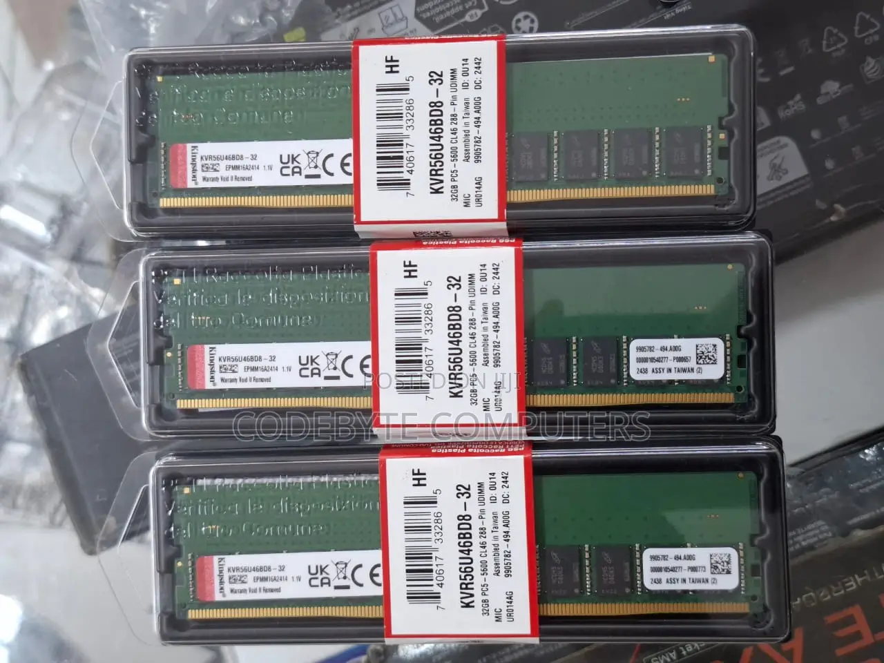 Kingston Desktop Ram Ddr5 32gb 5600