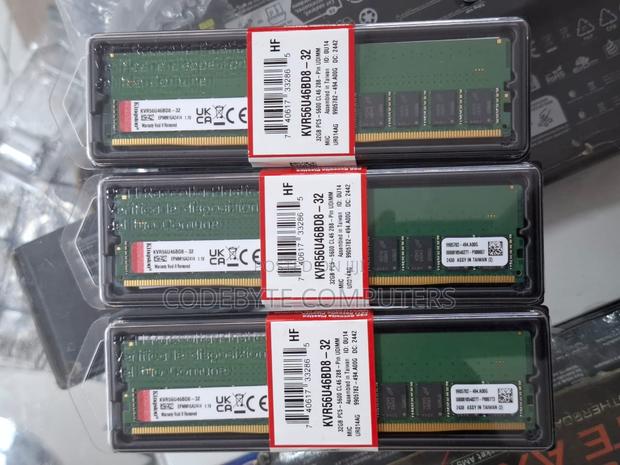 Kingston Desktop Ram Ddr5 32gb 5600