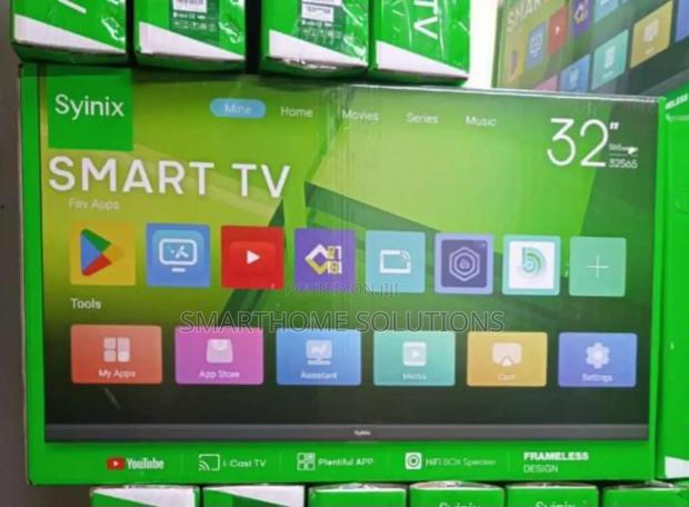 Syinix 32 Smart Frameless Television - main view