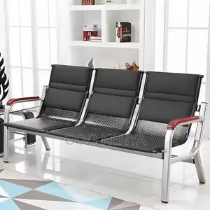 Office Bench ; Waiting Gang Chair 3-5 Seater Link Bench