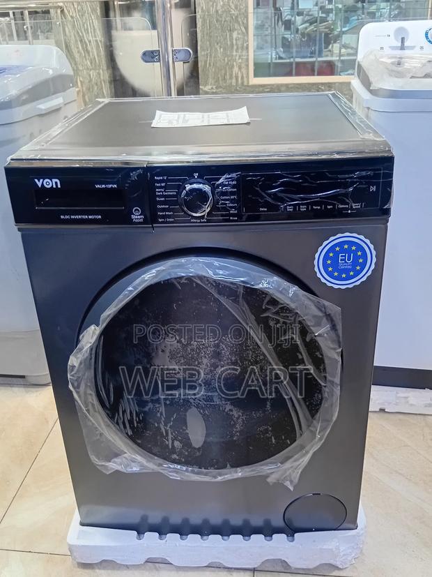 Von 12kgs Front Load Washing Machine