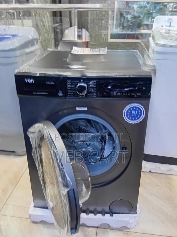 Brand New Von 12kg Front Load Washing Machine (Valw-12fvk)