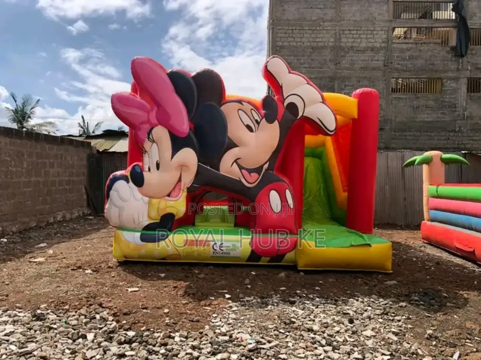Mini Mouse Themed Bouncing Castles