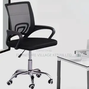 Office Chair:Swivel Mesh Desk Chair With Lower Back Support