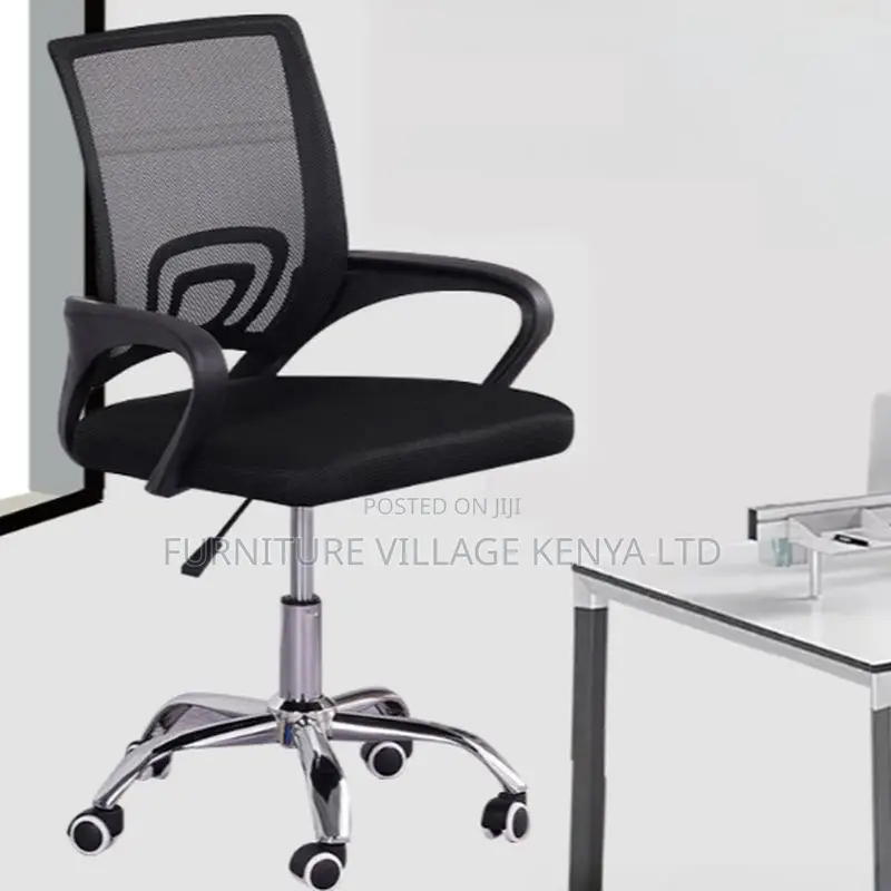 Office Chair:Swivel Mesh Desk Chair With Lower Back Support