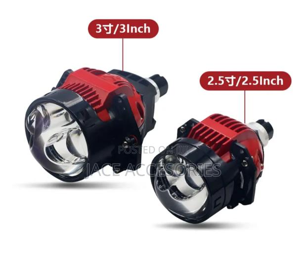 Headlight Biled  3'  Dual Laser  Projectors - thumbnail 4