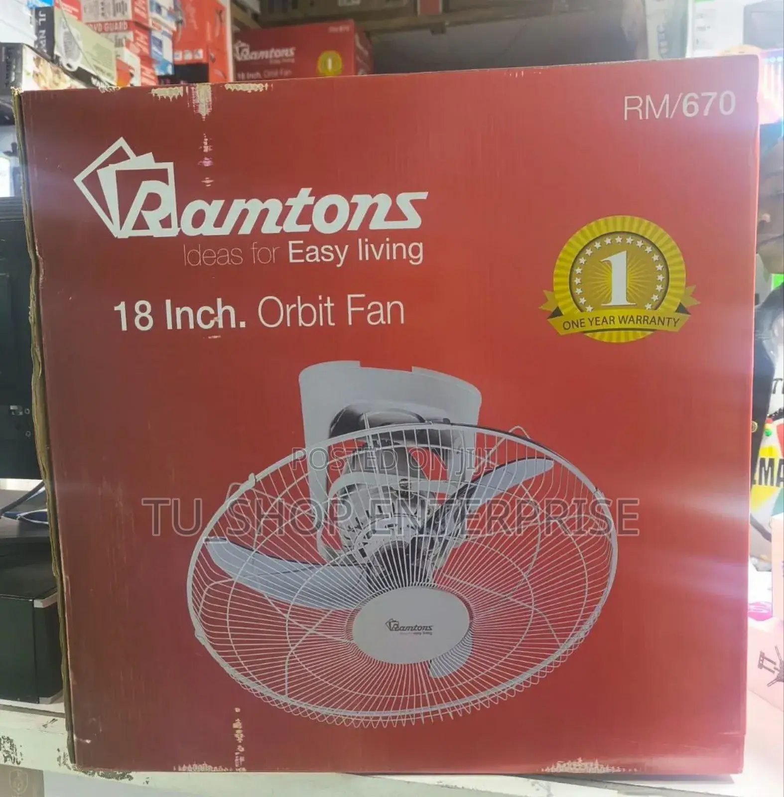 Orbit Fan ##Ramtons 18 Inches Orbit Fan