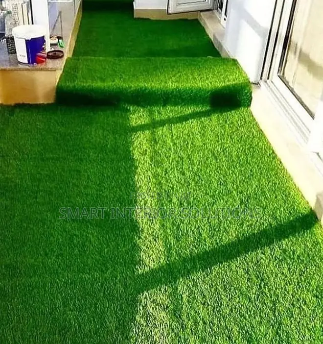 Clean Artificial Green Grass Carpet in Tsavo Road, Odeon