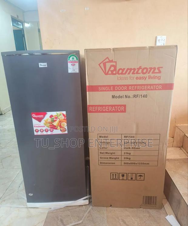 Fridge!!Ramtons Rf/140-Single Door 180lt
