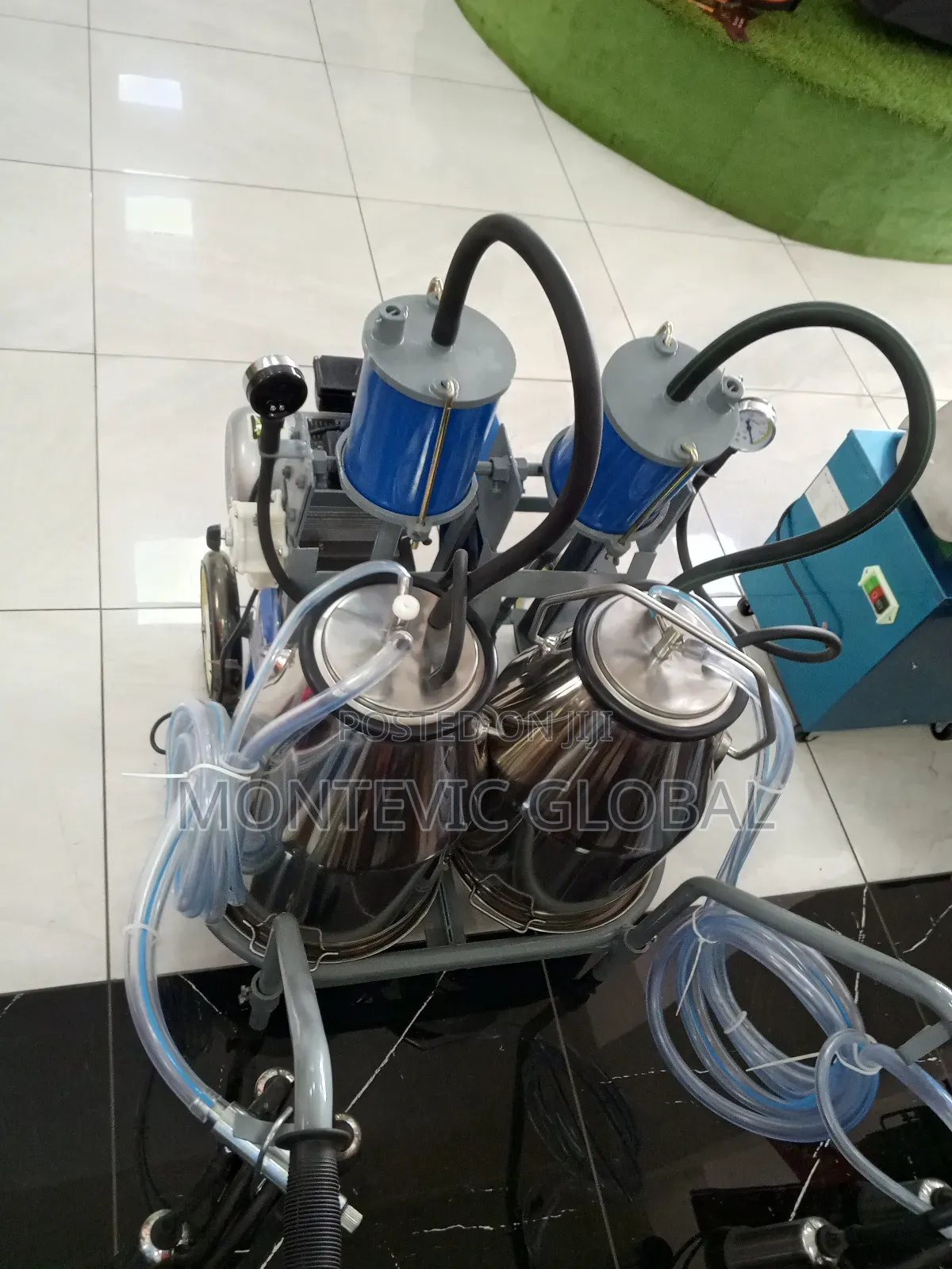 Double Barrel Milking Machine