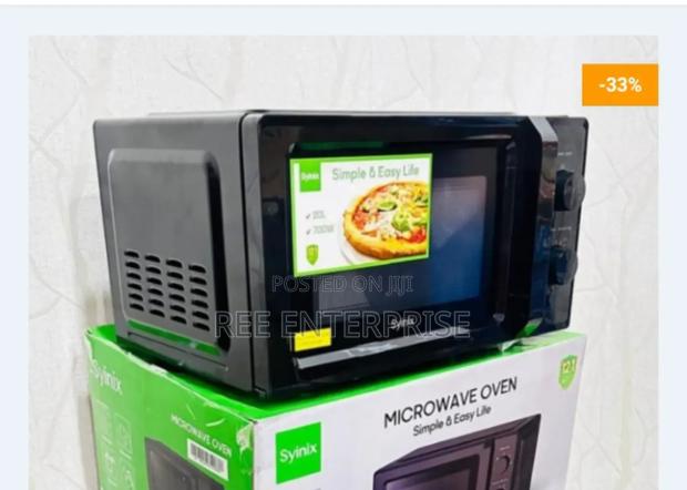 Black Digital Microwave 20l.Synix - main view