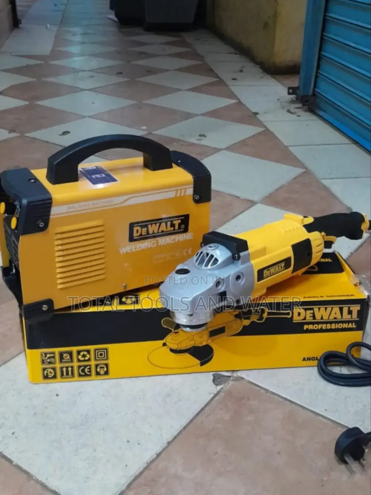 Combo Tool Kit Angle Grinder 2600w Welding Machine 500a