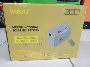 Yachu 100ah Solar Battery / Inbuilt Controller and Inverter