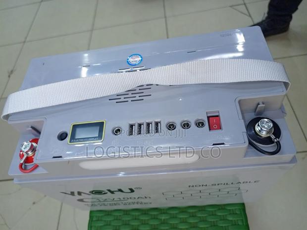 Yachu 100ah Solar Battery / Inbuilt Controller and Inverter - thumbnail 2