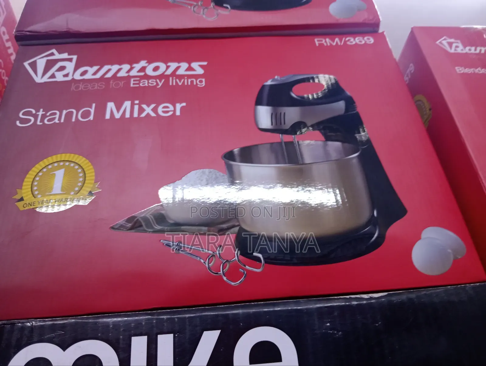 Ramtons Rm 369 Stainles Steel Stand Mixeru