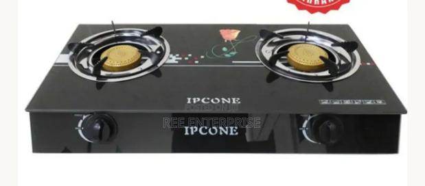 Low Gas Consumption Ipcone Glass 2 Burner Cooker - main view
