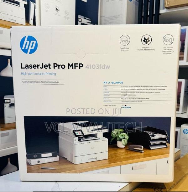 Mfp4103fdw Hp 4103fdw Laserjet ! Printer Laserjet 4103fdw^ - main view