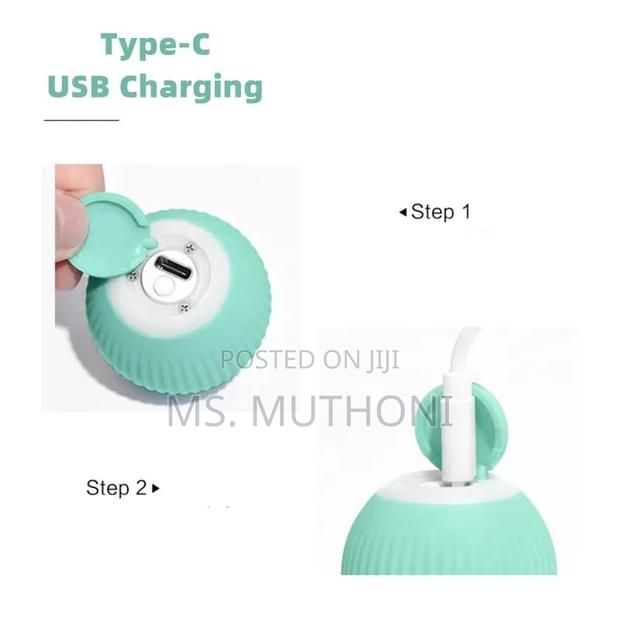Smart Cat Usb Toy Rolling Ball - thumbnail 4