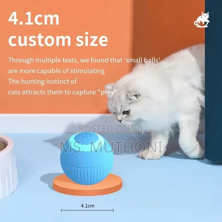 Smart Cat Usb Toy Rolling Ball