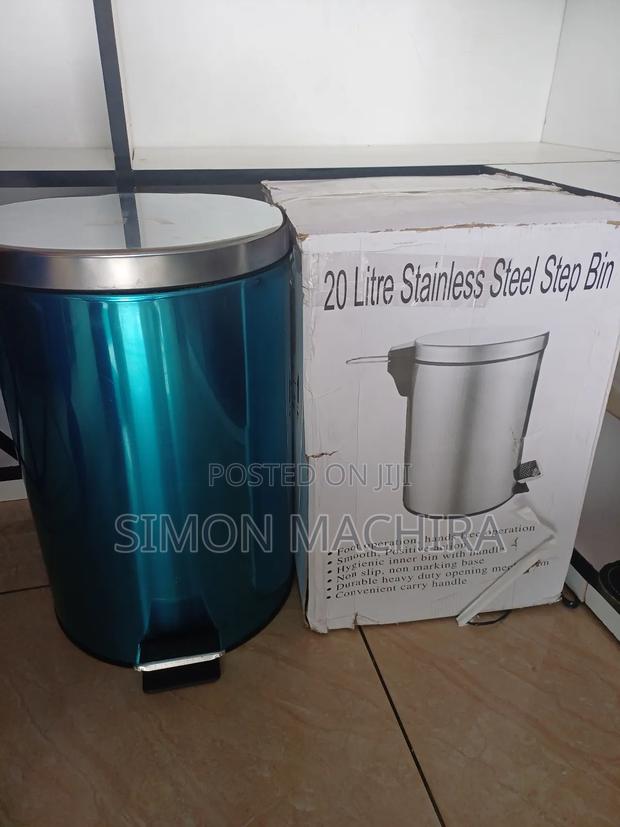 20l Stainless Steel Pedal Dustbin