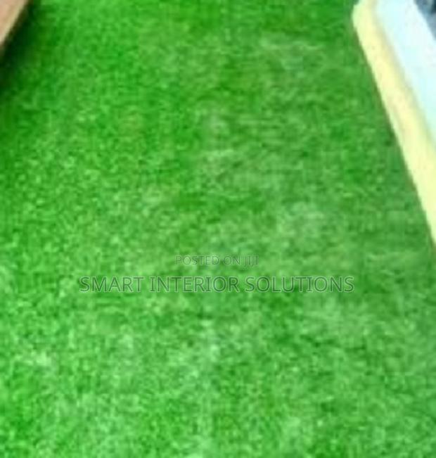 Comfy Artificial Green Grass Carpet in Tsavo Road, Odeon