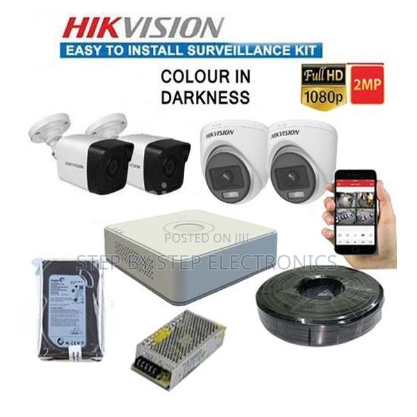 Best Performance 4 Hikvision 1080p CCTV Cameras System Kit