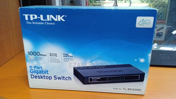 Tp Link 8 Port Gigabit Desktop Switch - thumbnail 6