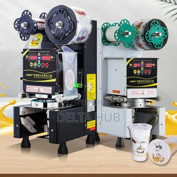 Automatic Durable Paper Cup Sealing Machine - main view