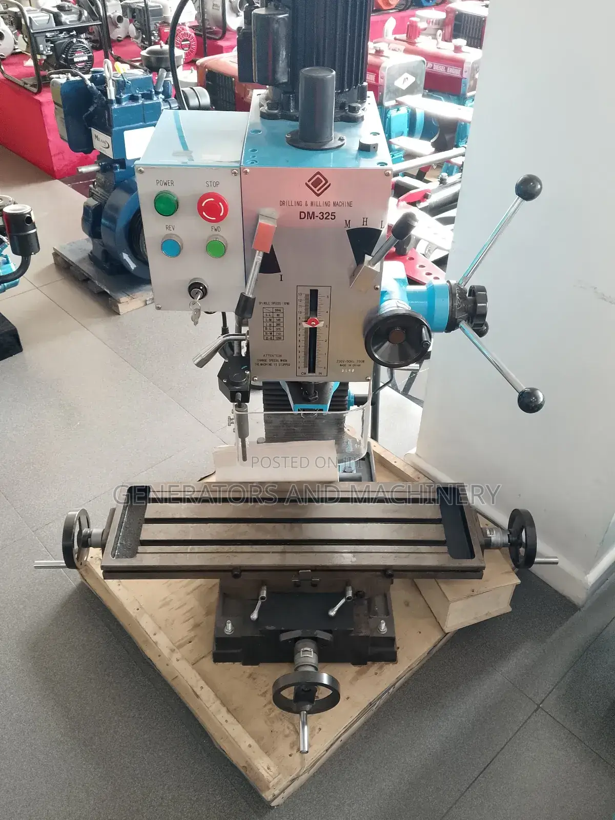 Electric Drill and Milling Machine