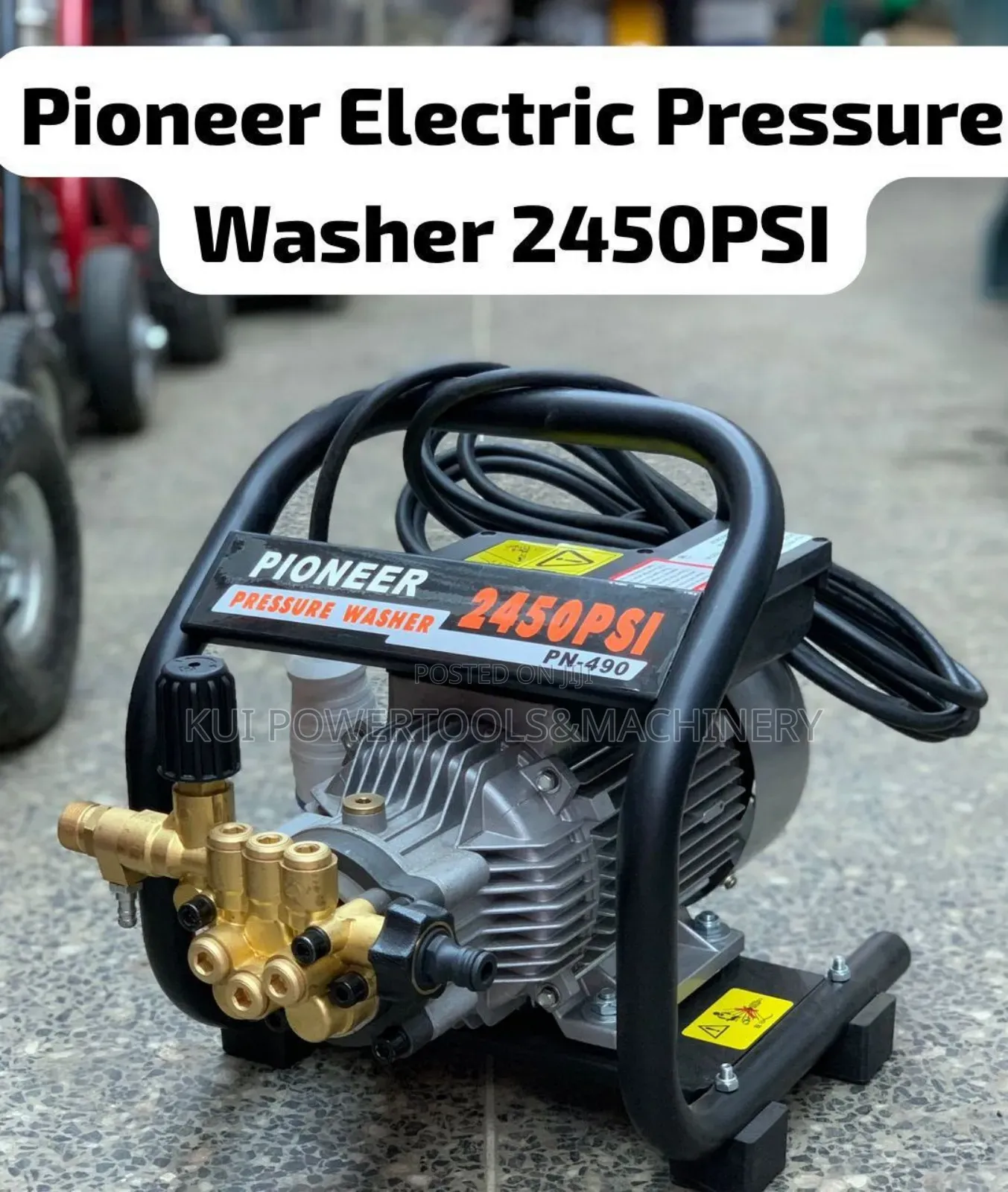 Pioneer Electric Pressure Washer 2450psi