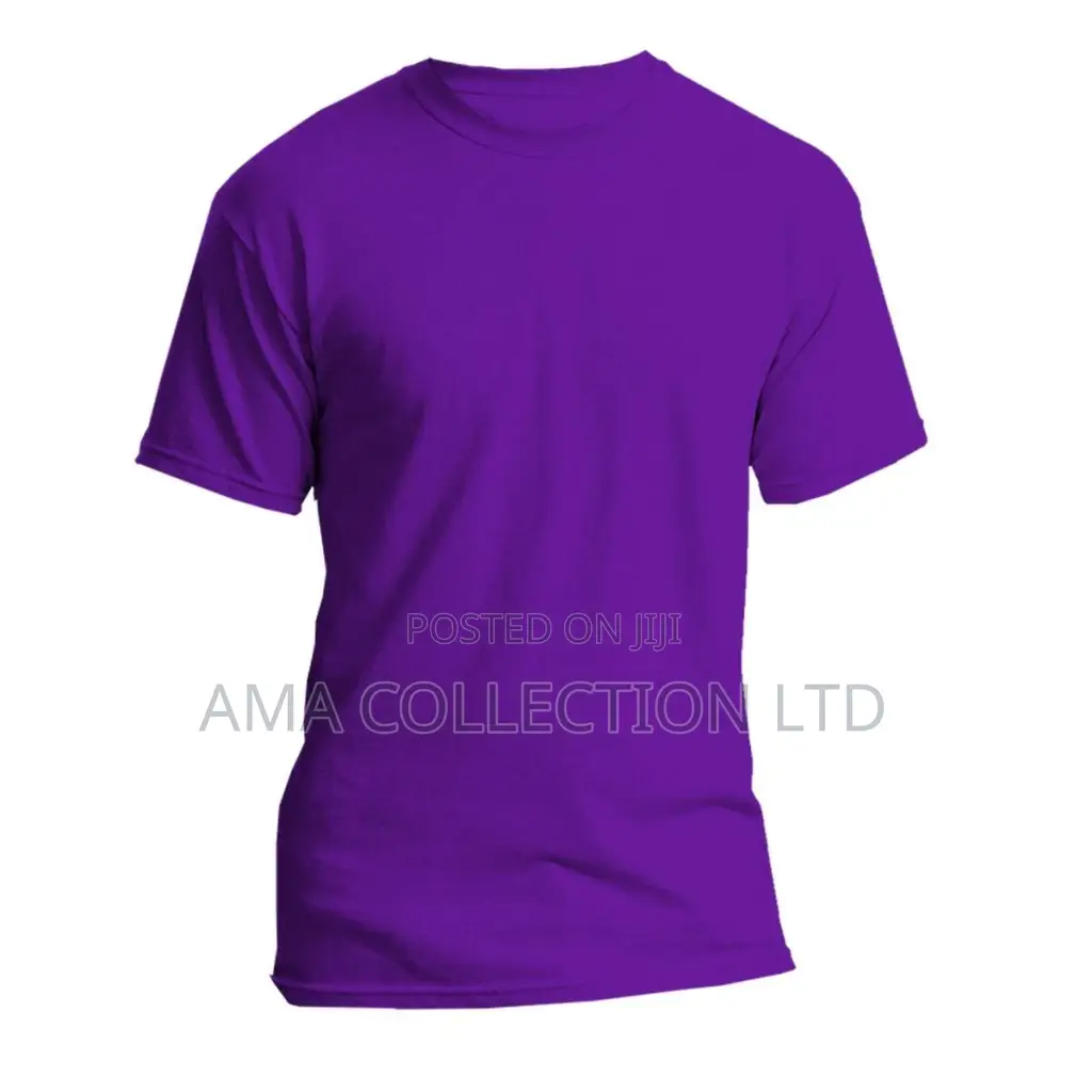 Heavy Cotton Round-Neck T-Shirts – Durable Stylish