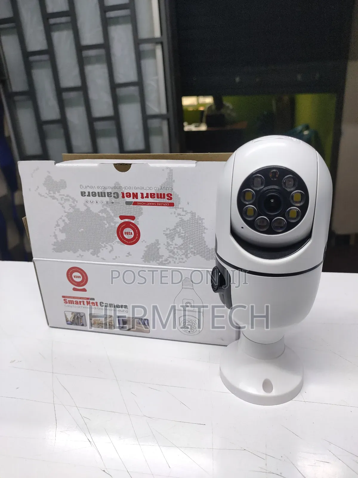 Dual Lense V380 Bulb Camera With Wireless Connection 2-Way