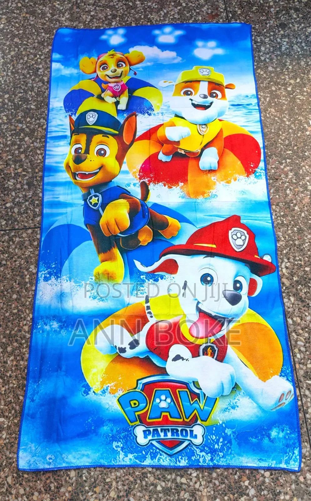 Cartoon Themed Towels 
Size 140x70cm
Price at 650