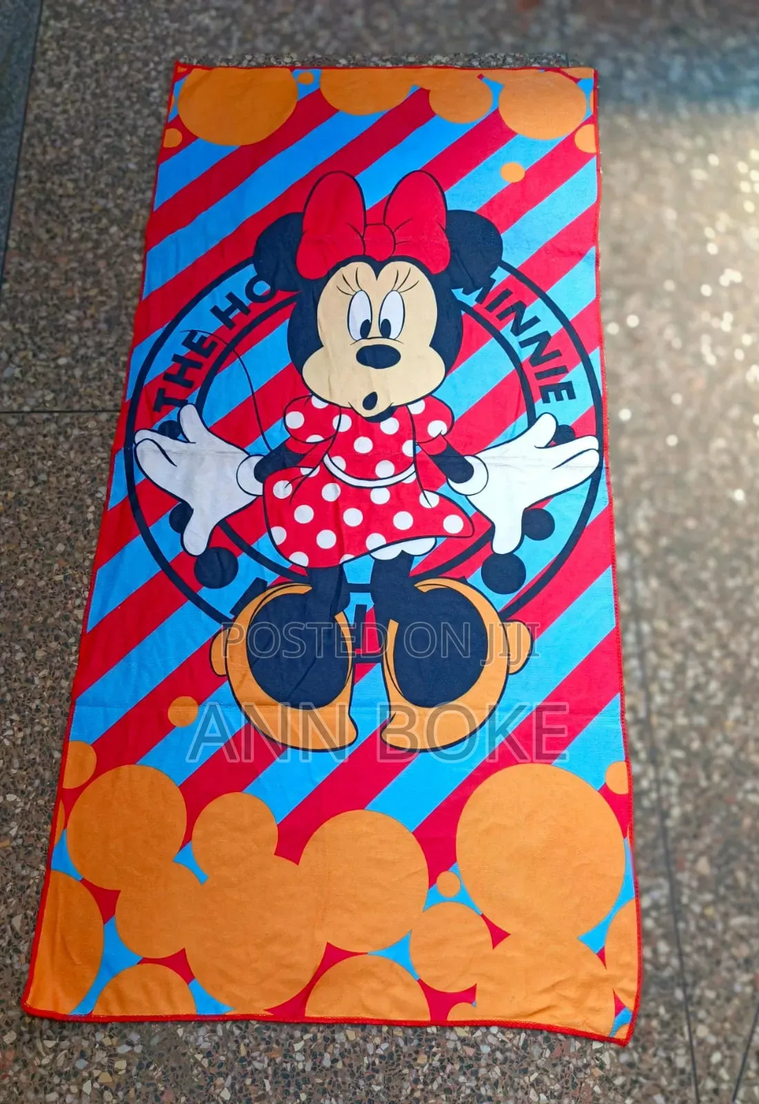 Cartoon Themed Towels 
Size 140x70cm
Price at 650
