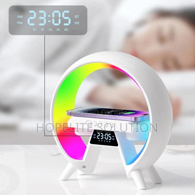 Wireless Charger Lamp/Bluetooth Speaker - thumbnail 3