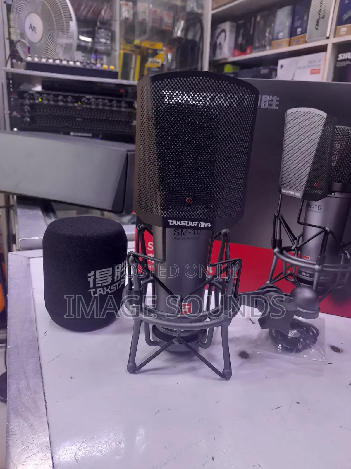 Recorded Studio Microphone Corded Type Takstar Sm-10