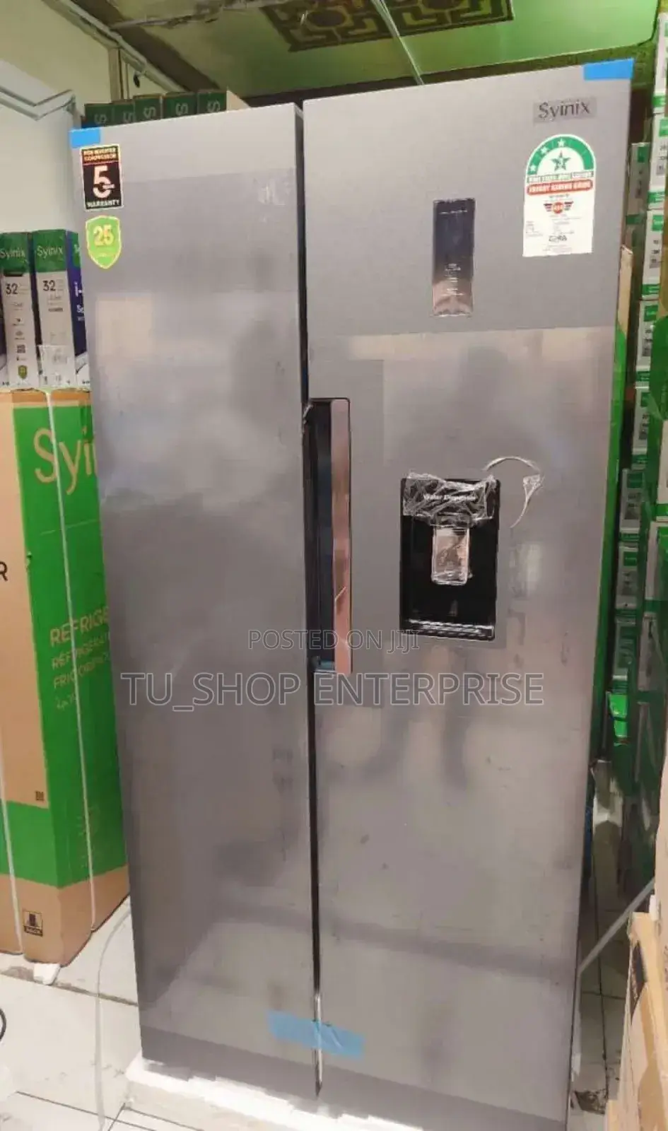 Syinix Side by Side 460 Litres##Fridge .460 Litres