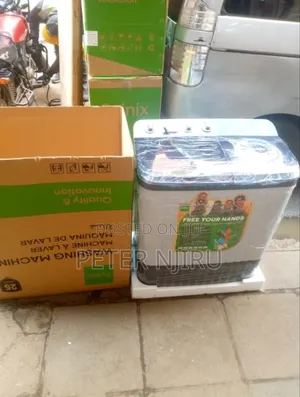 Syinix 10kg Top Load Washing Machine.
Twin Tub Semi-Outomati