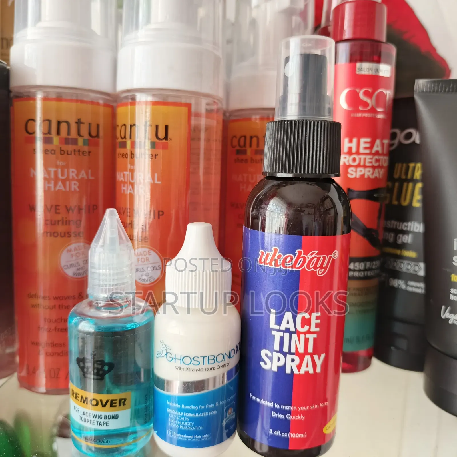 Lace Tint Spray, Ghost Bond Glue, Remover
