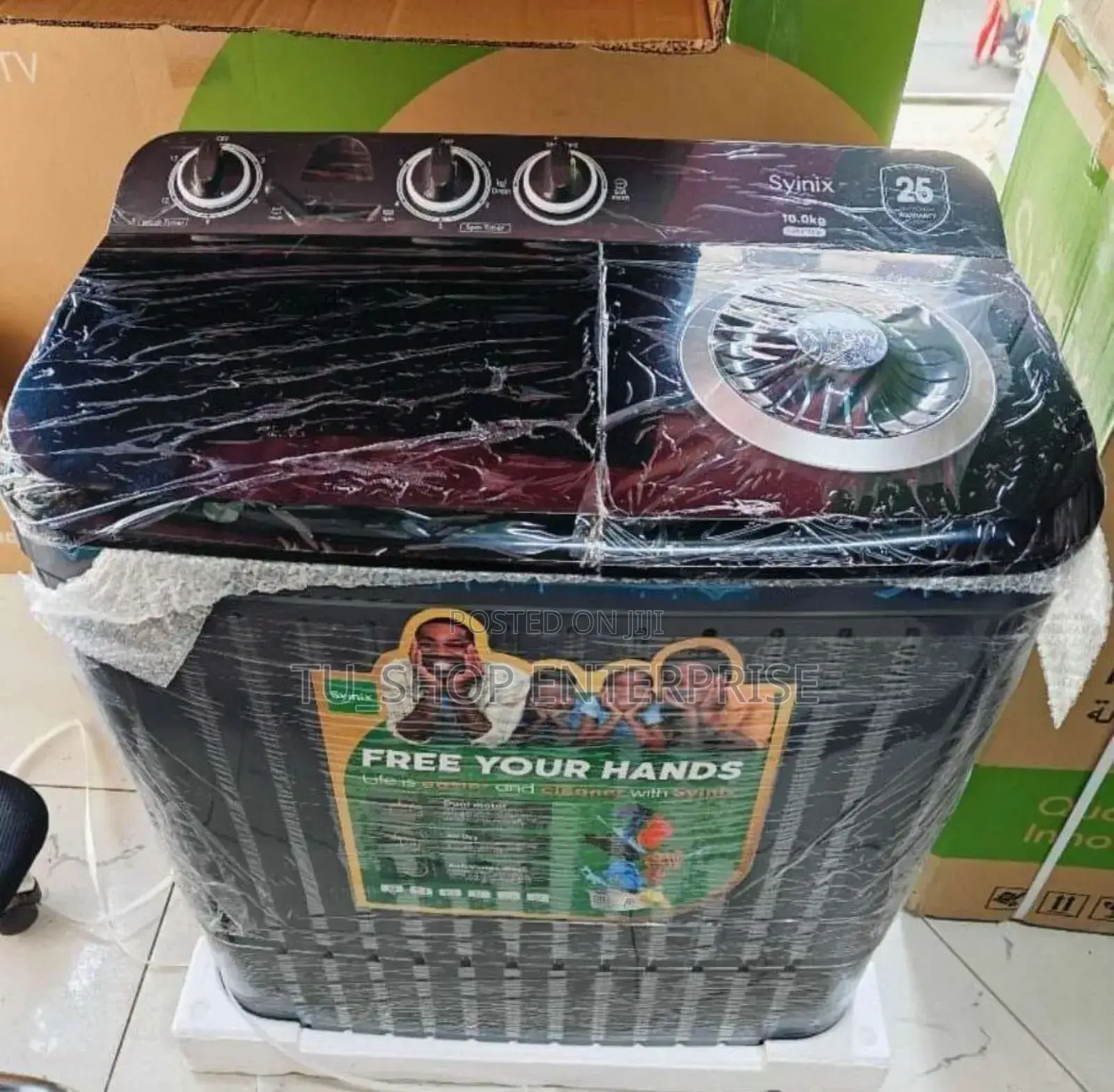 Syinix 10kgs Top Load Twin Tub Washing Machine