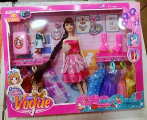 Elegant Fashion Doll Set, Designed for Children Aged 3+