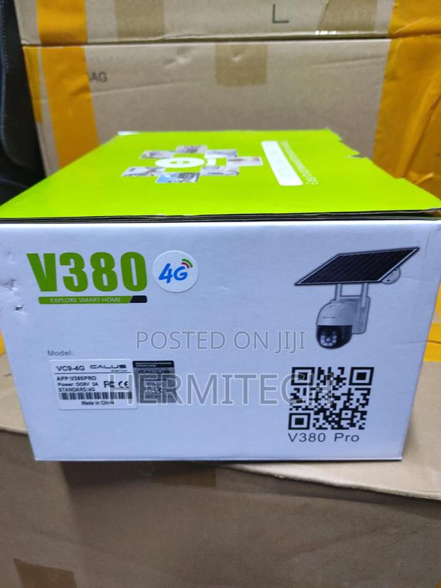 V380 Solar 4g PTZ Solar PTZ Camera Motion Sensor Audio Talk - thumbnail 4