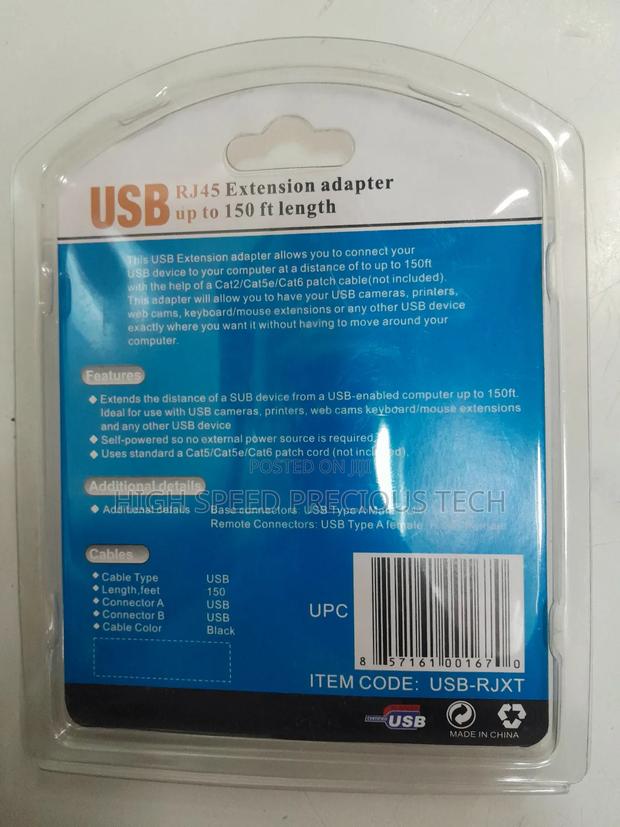 Usb Rj45 Extension Adapter 50m - thumbnail 3