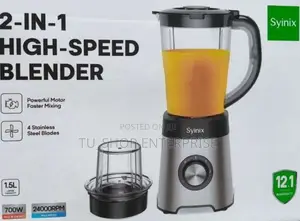 Blender! Synix Blender! Syinix 2in1blender With Safety !!