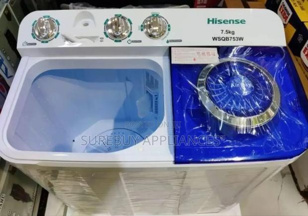 Hisense 7.5kg Washing Machine Twin Tub