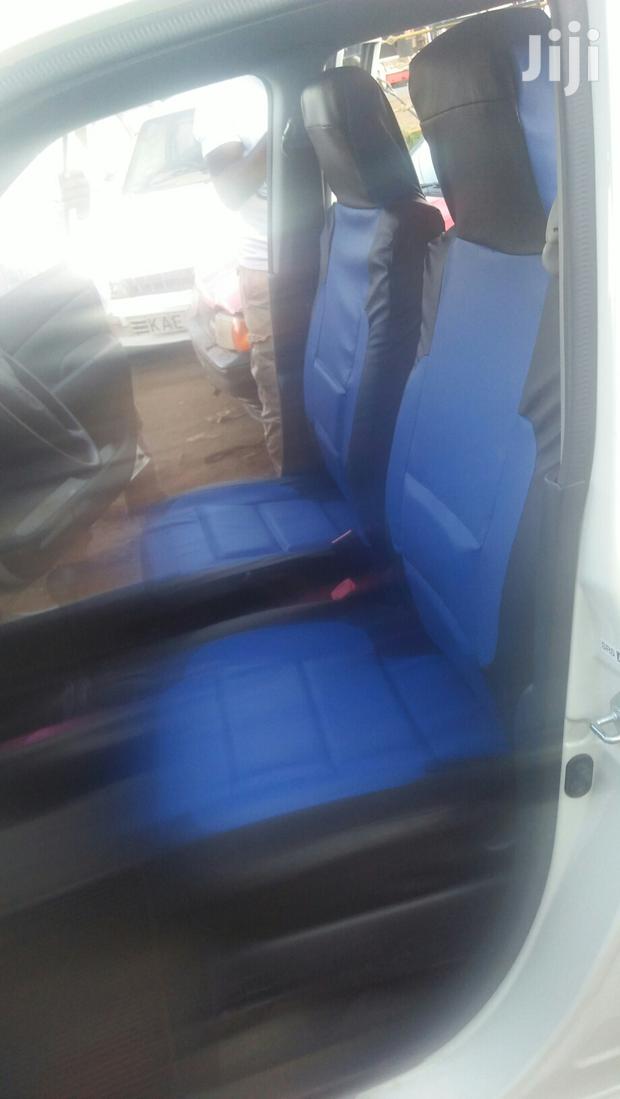 Blue Black Seats