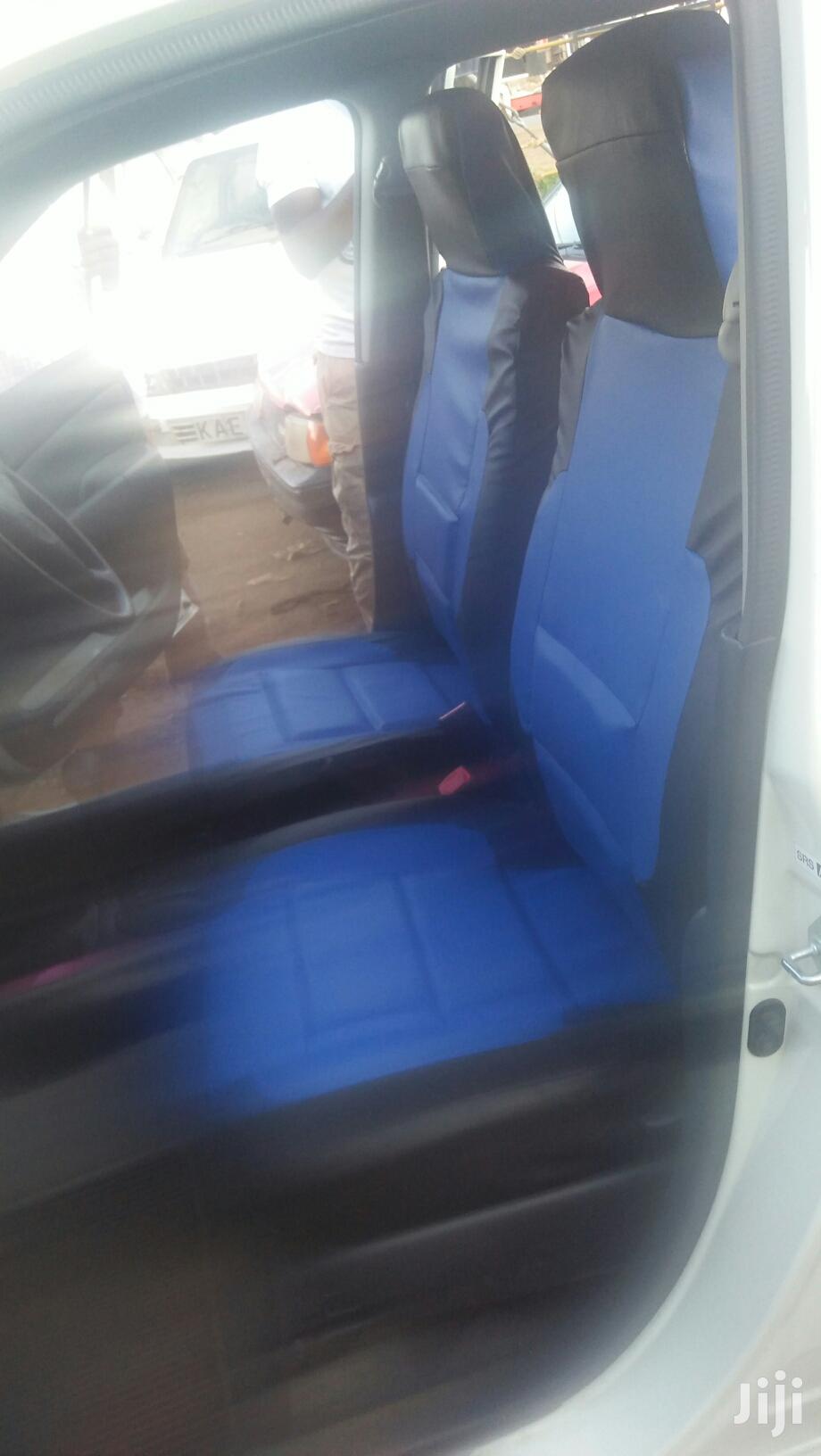 Blue Black Seats