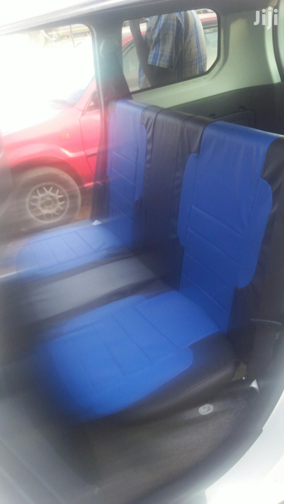 Blue Black Seats
